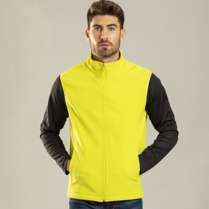 Liemenė, Double layer, outside: soft shell, 92% poliesteris/ 8% elastane, inside: 100% poliesteris microfleece, 300 g/m²