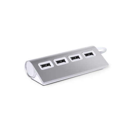 USB šakotuvas, 4 USB 2.0 prievadai, Aliuminis