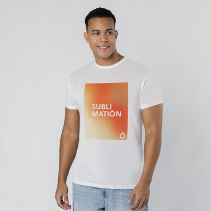 Suaugusiųjų marškinėliai, 140 g/m² tankis, 100% poliesteris 140 g/m², medvilnė touch