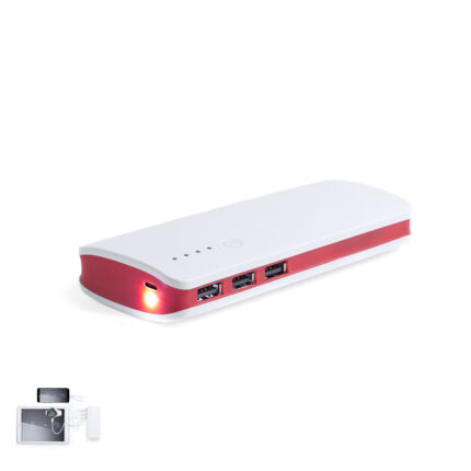 Išorinė baterija 10,000 mAh, komplekte