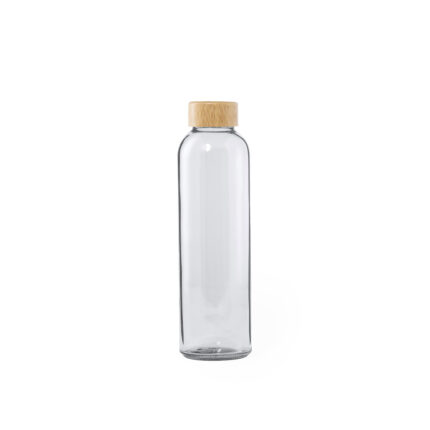 Gertuvė 500 ml, gertuvė, stiklo ir bambuko