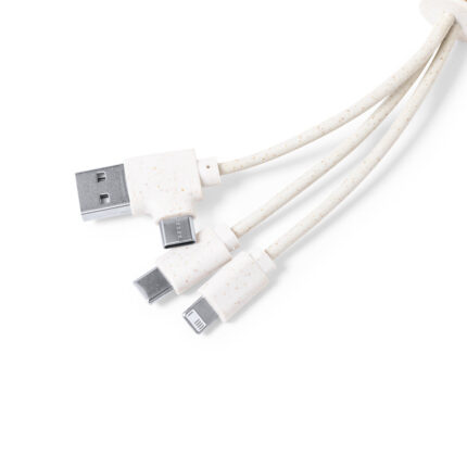 Įkrovimo laidas – perdirbto kartono detalės