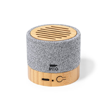 Bluetooth garsiakalbis - iš bambuko - baterijos talpa 300 mAh