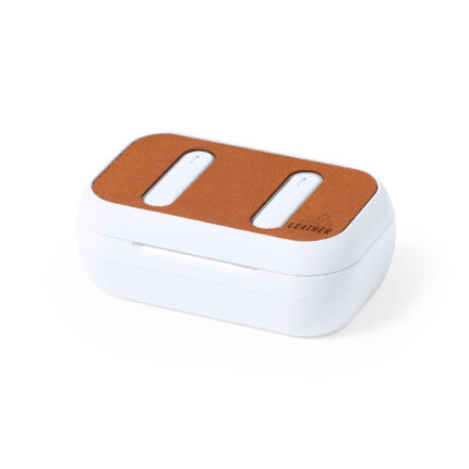 Bluetooth ausinukai - iš perdirbtos odos - baterijos talpa 30 mAh