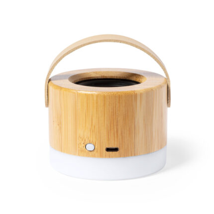 Bluetooth garsiakalbis - iš bambuko - baterijos talpa 300 mAh