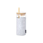 Puodelis 450 ml iš borosilikatinio stiklo - talpa 450 ml