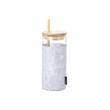 Puodelis 450 ml iš borosilikatinio stiklo - talpa 450 ml
