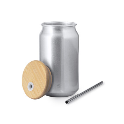 Puodelis 430 ml iš bambuko - talpa 430 ml
