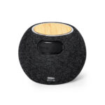 Garsiakalbis su įkrovikliu - iš bambuko - baterijos talpa 1200 mAh
