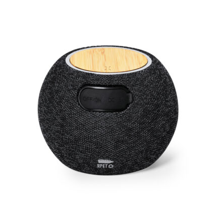 Garsiakalbis su įkrovikliu - iš bambuko - baterijos talpa 1200 mAh