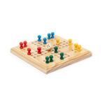 Ludo stalo žaidimas iš medienos - kraft stiliaus pakuotė