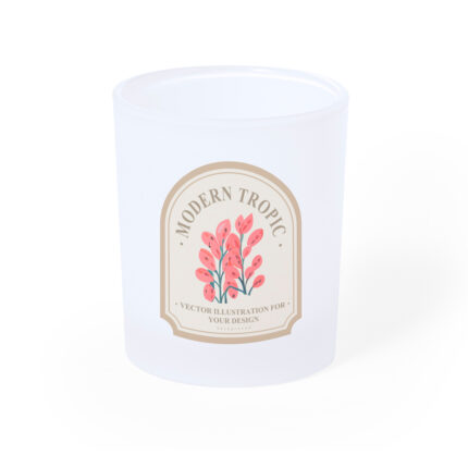 Puodelis sublimacijai 330 ml iš stiklo - talpa 330 ml