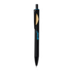 Pen tušinukas su bambuko detale – tušinukas su bambuko detale, mėlynas rašalas
