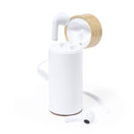 Power Bank Earphones išorinė baterija su ausinėmis – išorinė baterija su ausinėmis, neslystantys intarpai