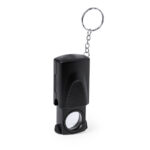 Magnifier Keyring raktų pakabukas su didinamuoju stiklu – raktų pakabukas su didinamuoju stiklu, 1 LED