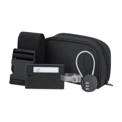 Travel Set kelioninis rinkinys – kelioninis rinkinys, užtrauktuko užsegimas