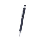 Tušinukas su stylus antgaliu - paspaudžiamas mechanizmas ir mėlynas rašalas