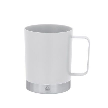 Nerūdijančio plieno puodelis - 400 ml talpa