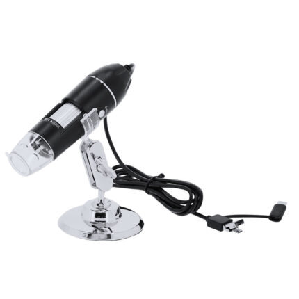 Mikroskopas - 8 LED elementai
