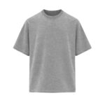 Oversize marškinėliai suaugusiesiems - iš 100 % žiedinio verpimo medvilnės, Single Jersey, 200 g/m²