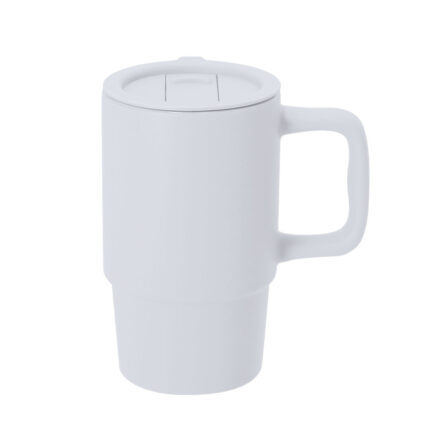 Keraminis puodelis - matinis paviršius ir 430 ml talpa