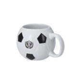 Keraminis puodelis futbolo dizaino - 440 ml talpa