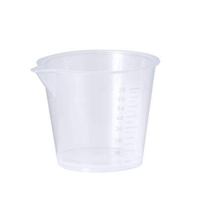 Matavimo puodelis - iš PP plastiko - talpa 70 ml