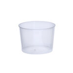 Puodelis 210 ml iš PP plastiko - talpa 210 ml