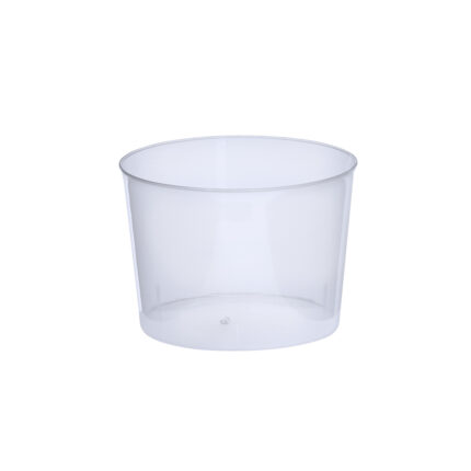 Puodelis 210 ml iš PP plastiko - talpa 210 ml