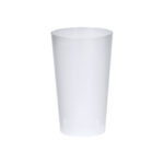Puodelis 330 ml iš PP plastiko - talpa 330 ml