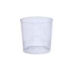Puodelis 330 ml iš PP plastiko - talpa 330 ml