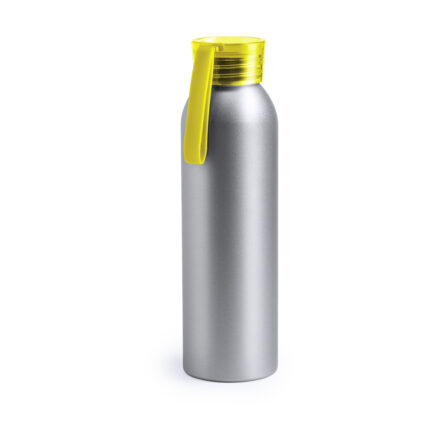 Gertuvė iš aliuminio 650 ml, iš aliuminio, su saugiu užsukamu dangteliu