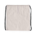 Maišelis su virvelėmis iš medvilnės 100 g/m², iš medvilnės 100 g/m², su sutvirtintais kampais