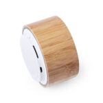 Bluetooth garsiakalbis Bluetooth su bambuko detalėmis ir ABS 3W, su bambuko detalėmis ir ABS, komplekte