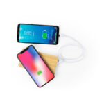 Išorinė baterija su bambuko detalėmis ir ABS 8,000 mAh, su bambuko detalėmis ir ABS, komplekte