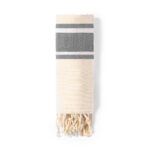 Paplūdimio rankšluostis-pareo iš 100% Organic medvilnė 110 g/m², iš 100% Organic medvilnė 110 g/m², pritaikytas kasdieniam naudojimui
