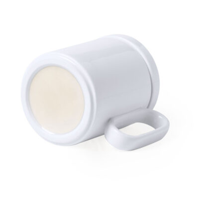 Puodelio šildytuvas su įkrovikliu iš keramikos / ABS 10W, iš keramikos / ABS, su USB jungtimi