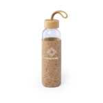 Gertuvė 500 ml, gertuvė, stiklo ir bambuko