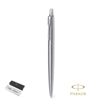 Parker Jotter Core roleris - iš nerūdijančio plieno - paspaudžiamas mechanizmas