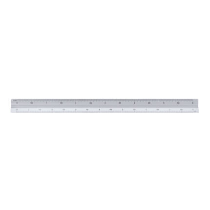Mastelio liniuotė, 30 cm matmuo, Aliuminis