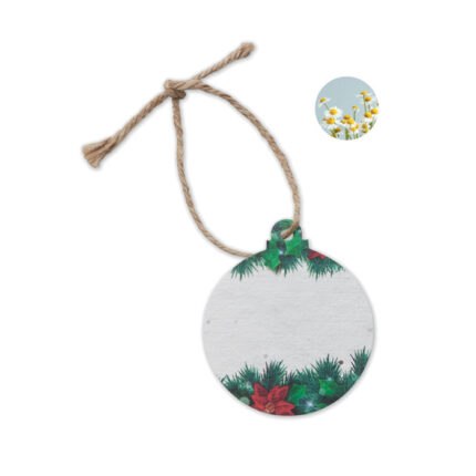 Bauseed Sėklinis popierius Xmas ornament – gaminys iš popieriaus, išsiskiriantis praktišku naudojimu