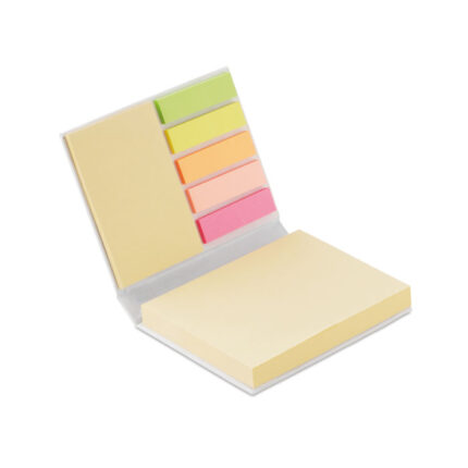 Visionmax Sticky note memo pad – gaminys iš popieriaus, išsiskiriantis pagamintas iš perdirbtų arba atsakingiau pasirinktų...