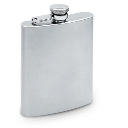 Slimmy Flask Slim hip termosas 200 ml – gaminys iš metalo, išsiskiriantis 200 ml