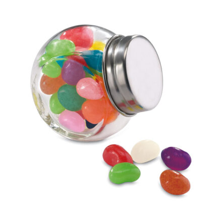 Beandy Stiklinis jar su jelly beans – gaminys iš stiklo, išsiskiriantis stiklinė konstrukcija