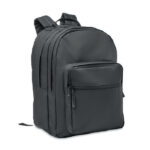 Valley Backpack 300 D RPET nešiojamojo kompiuterio kuprinė – gaminys iš RPET perdirbto poliesterio, išsiskiriantis priekin...