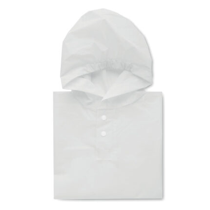 Ponchie PEVA kid rain coat su hood – gaminys iš peva, išsiskiriantis praktišku naudojimu