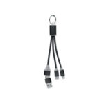 Blue 4 iš 1 charging cable type C – gaminys iš plastiko, išsiskiriantis praktišku naudojimu