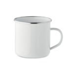 Plateado L Emaliuotas sublimacinis puodelis 500 ml – gaminys iš metalo, išsiskiriantis tinka sublimacinei spaudai ir 500 ml