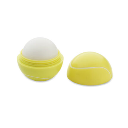 Tennis Lūpų balzamas iš tennis ball shape – gaminys iš ABS plastiko, išsiskiriantis praktišku naudojimu