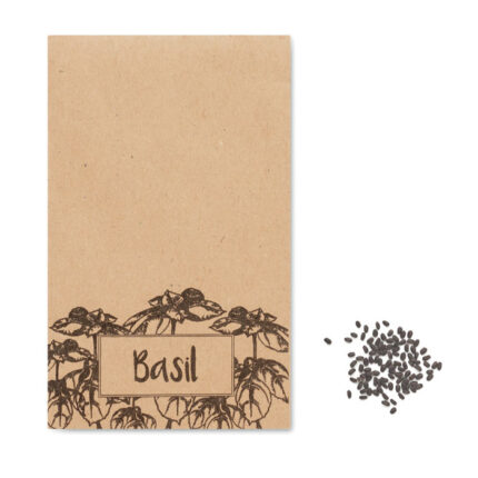Basilop Basil sėklos iš craft envelope – gaminys iš popieriaus, išsiskiriantis praktišku naudojimu